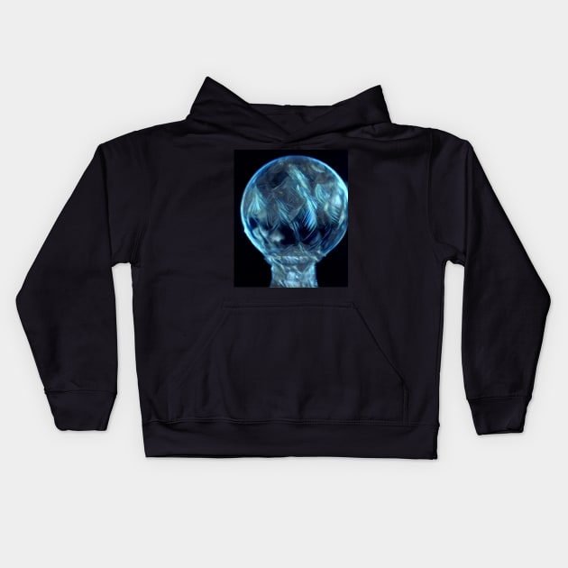 Frozen Sphere Kids Hoodie by Tsula